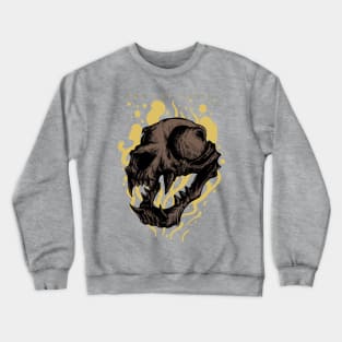 Soul of skull cat Crewneck Sweatshirt